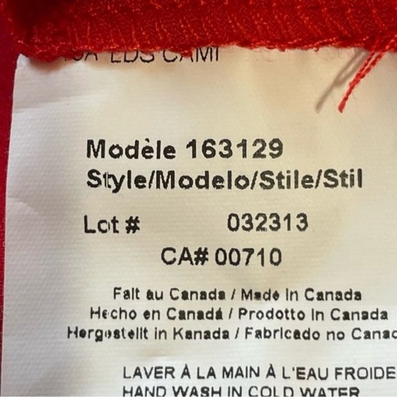 Joseph Ribkoff Red Polyester Tank Top Size 4 - Picture 4 of 9